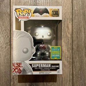 Funko Pop Heroes Superman (False God) #130, 2016 Summer Convention Exclusive